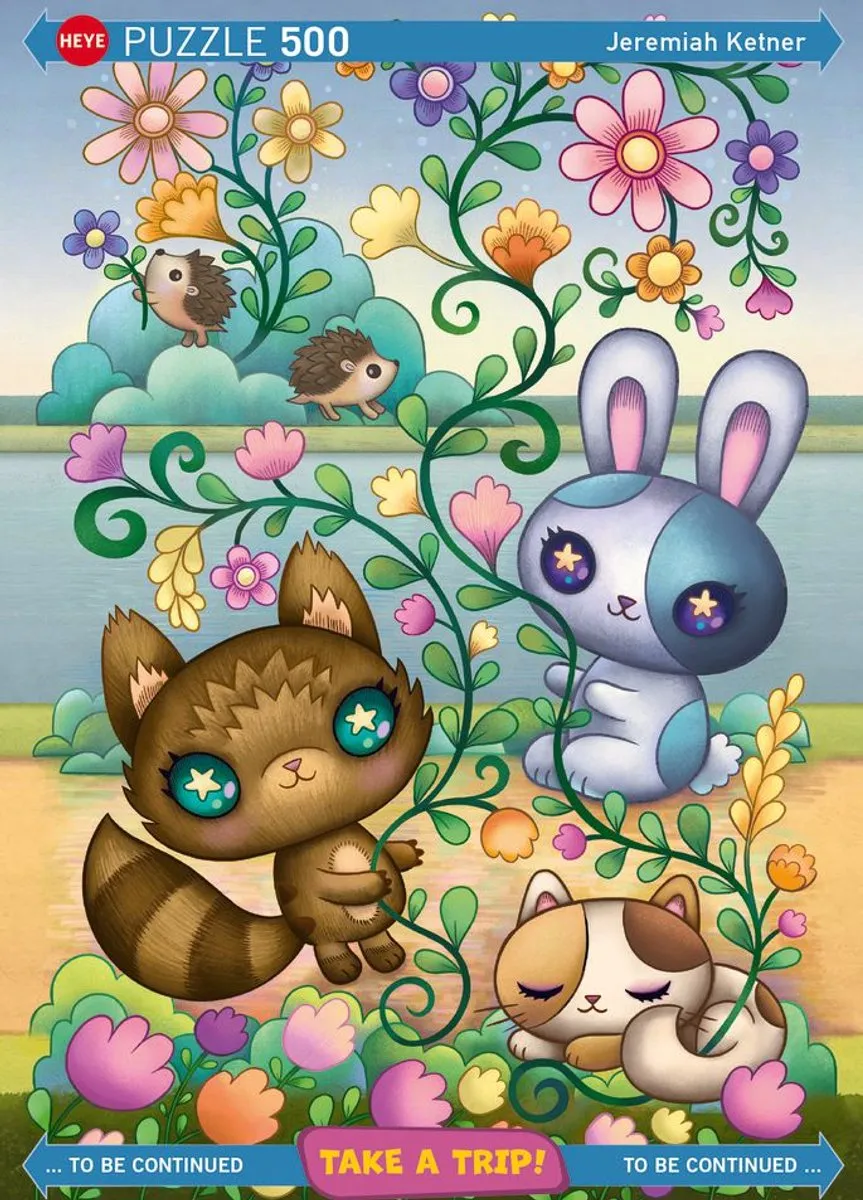 Heye Take a Trip Jeremiah Ketner Puzzel 500 Stuks