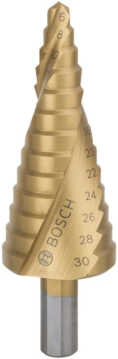 Bosch HSS-TiN Trappenboor 6mm