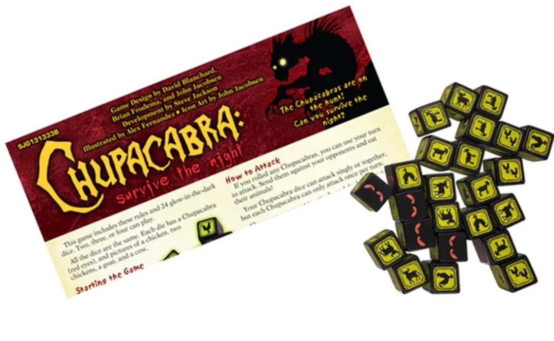 Steve Jackson Games Chupacabra Survive the Night Dobbelspel - 3-6 spelers