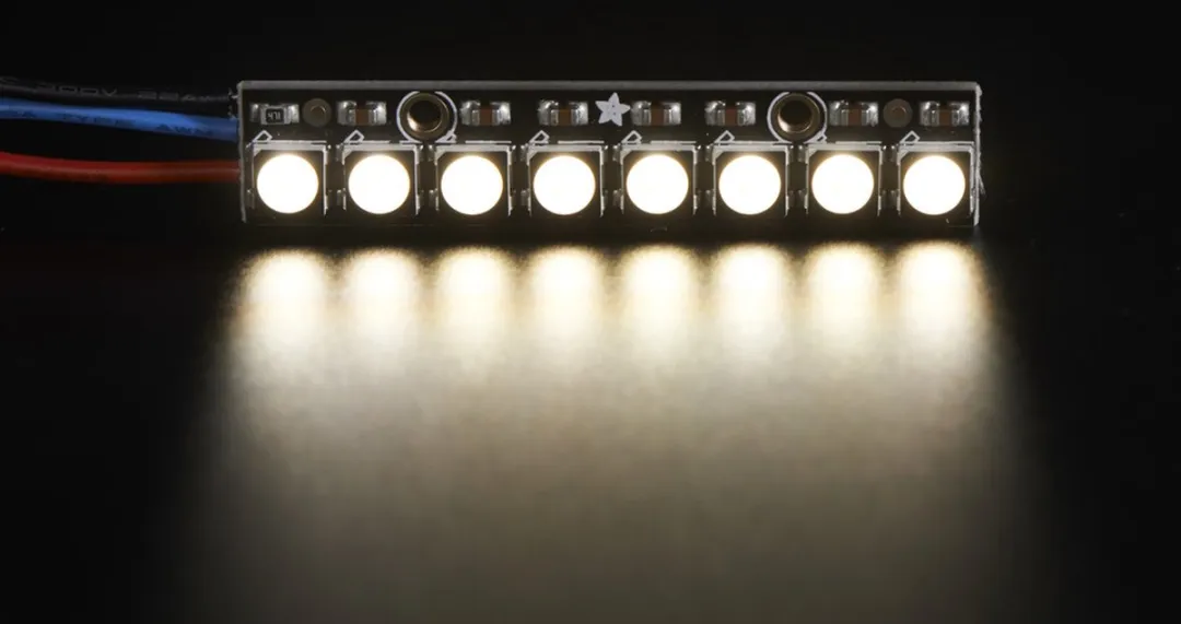Adafruit NeoPixel Stick 2868 - 8x5050 RGBW LEDs - 4500K