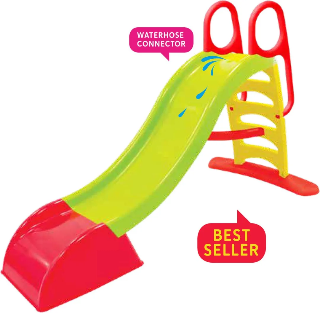 Paradiso Toys Glijbaan Summer XL Junior 180cm - Groen/Rood
