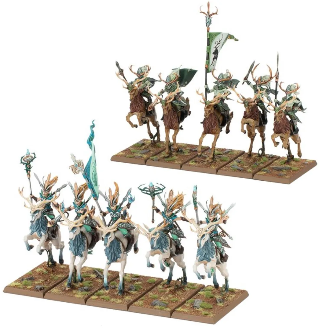 Games Workshop Warhammer The Old World Wood Elf Realms Bataljon 62 Onderdelen