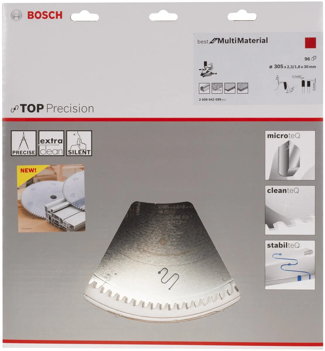 Bosch Professional Cirkelzaagblad Top Precision 305mm 96 Tanden - Multimateriaal