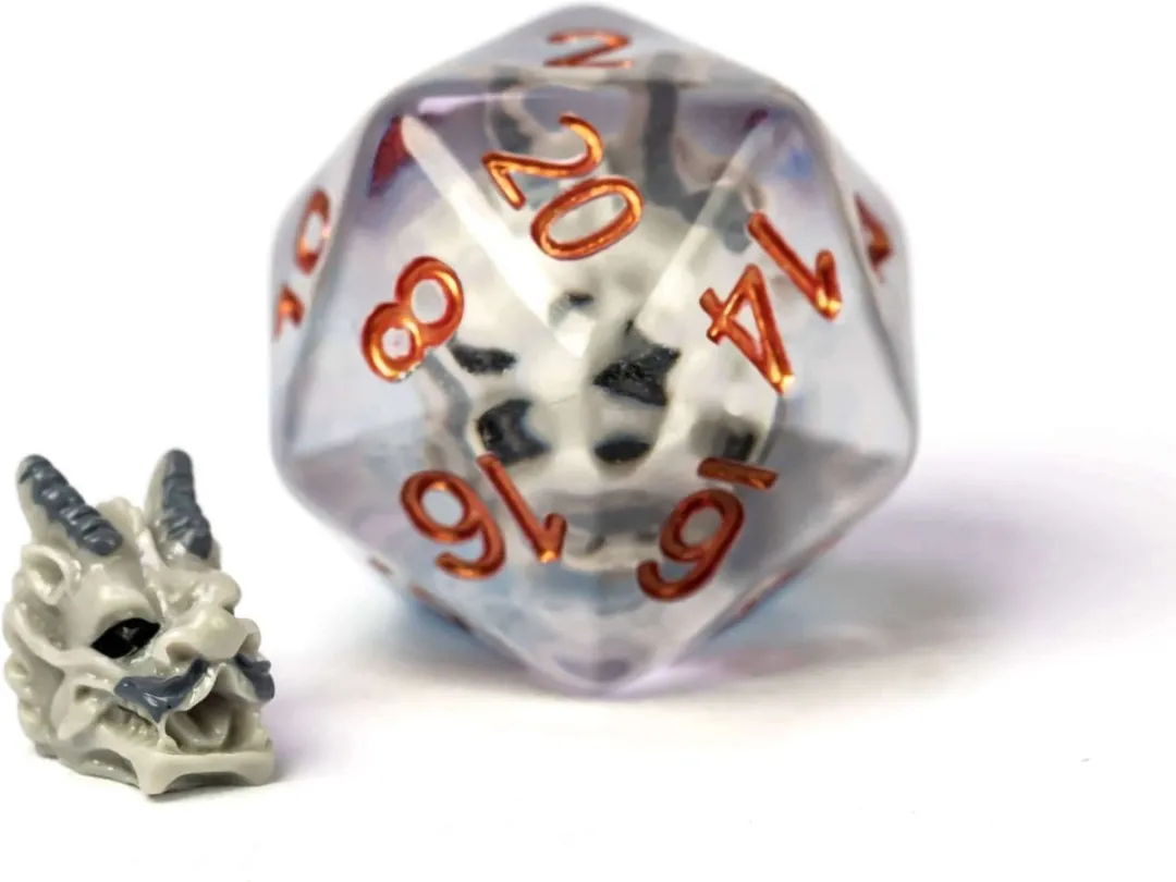 Lapi Toys D&D Dobbelstenen Set 7 Stuks - Transparant