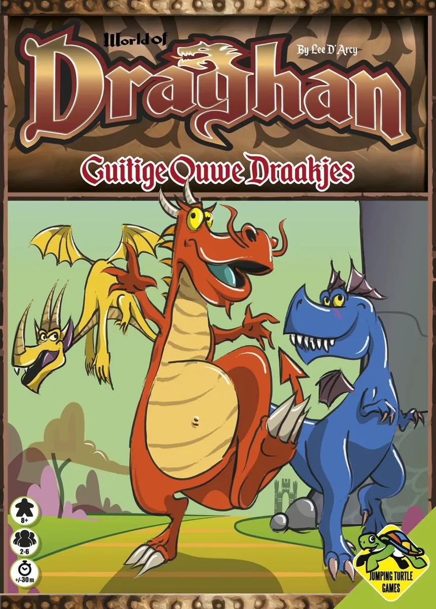 Jumping Turtle Games World of Draghan Guitige Ouwe Draakjes Kaartspel