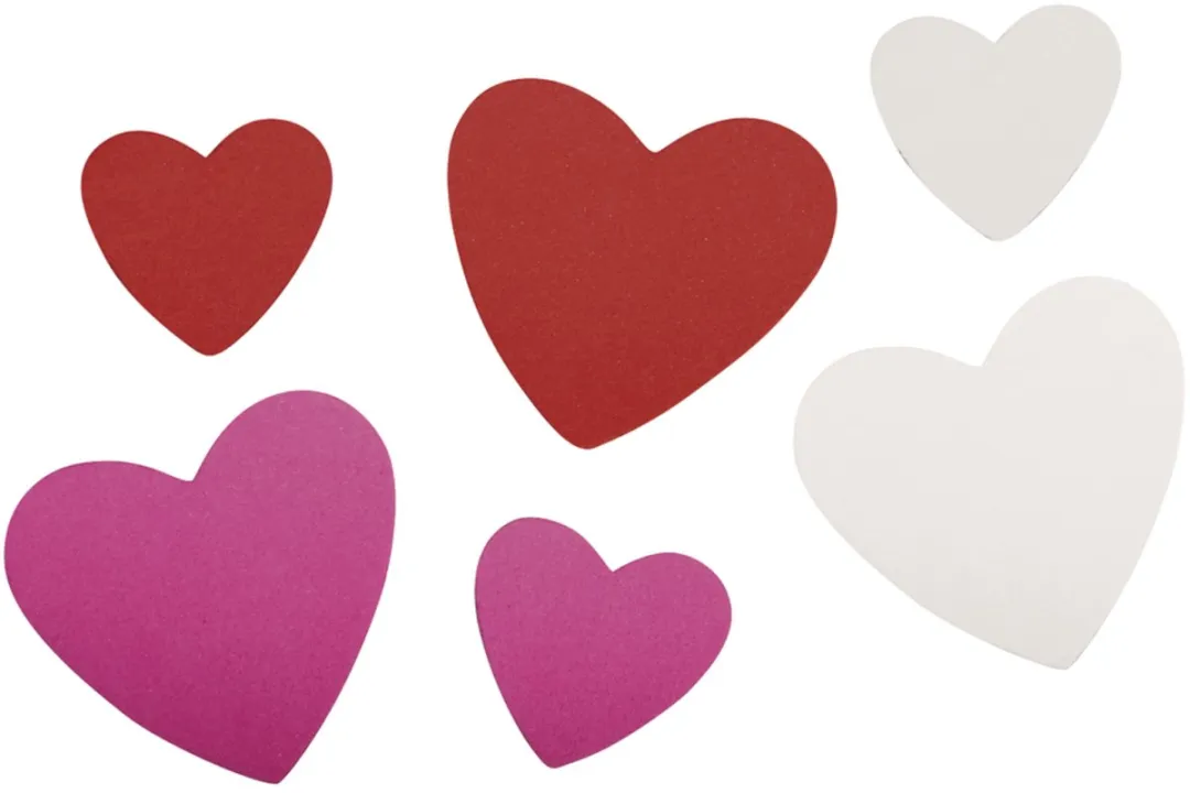 Rayher Crepla Foam Hartjes Mix Kleuren