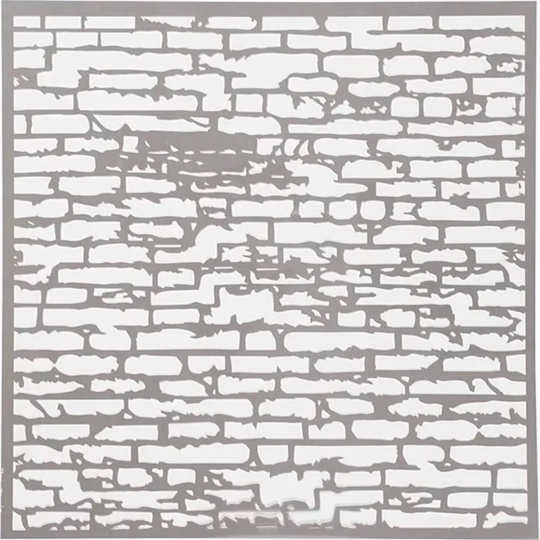 Creativ Company Sjabloon Stenen Muur 30,5cm