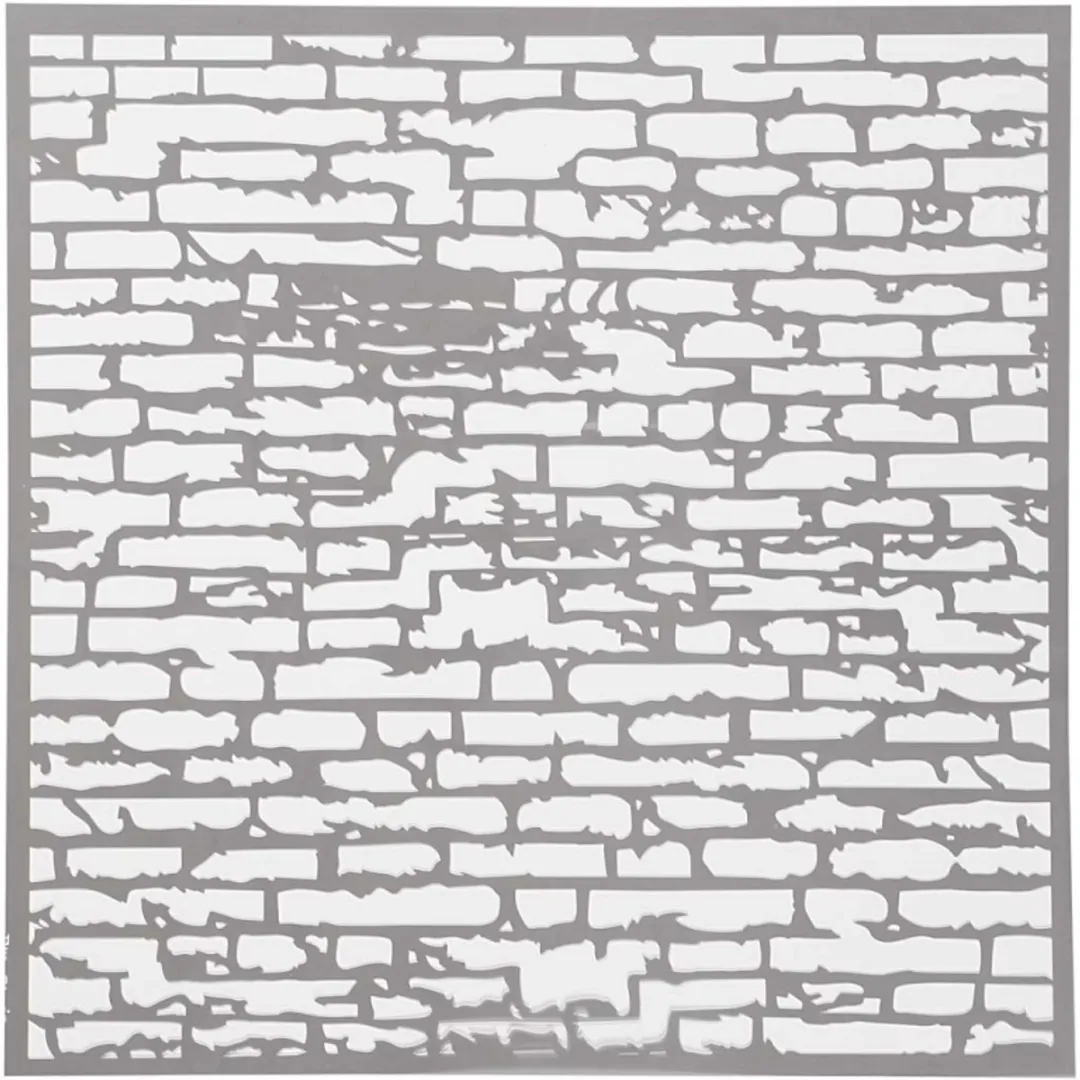 Creativ Company Sjabloon Stenen Muur 30,5cm