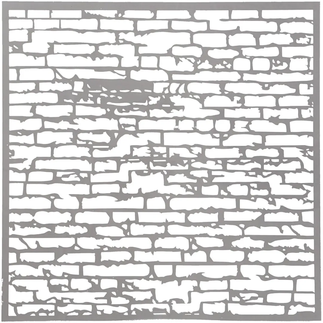 Creativ Company Sjabloon Stenen Muur 30,5cm
