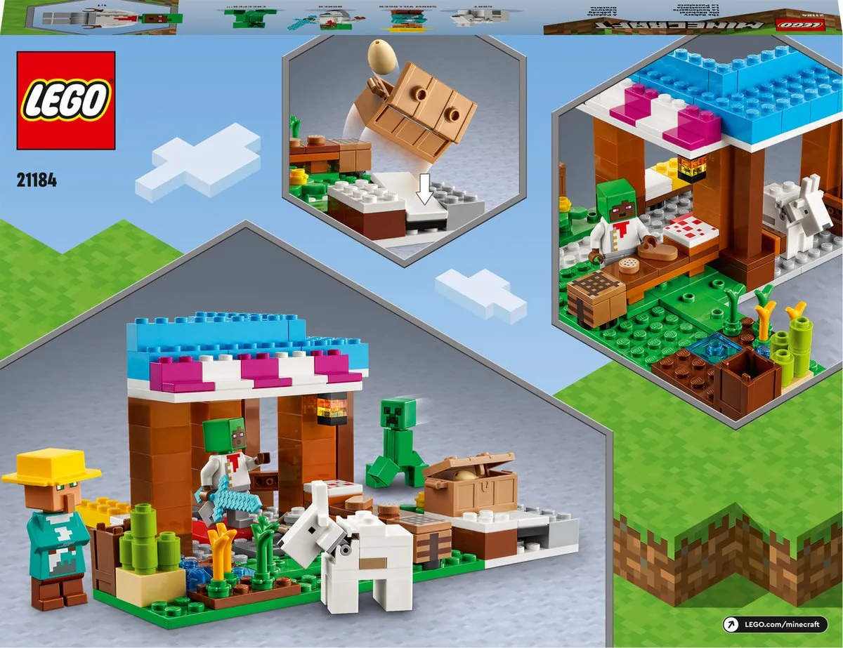 LEGO Minecraft De Bakkerij 21184