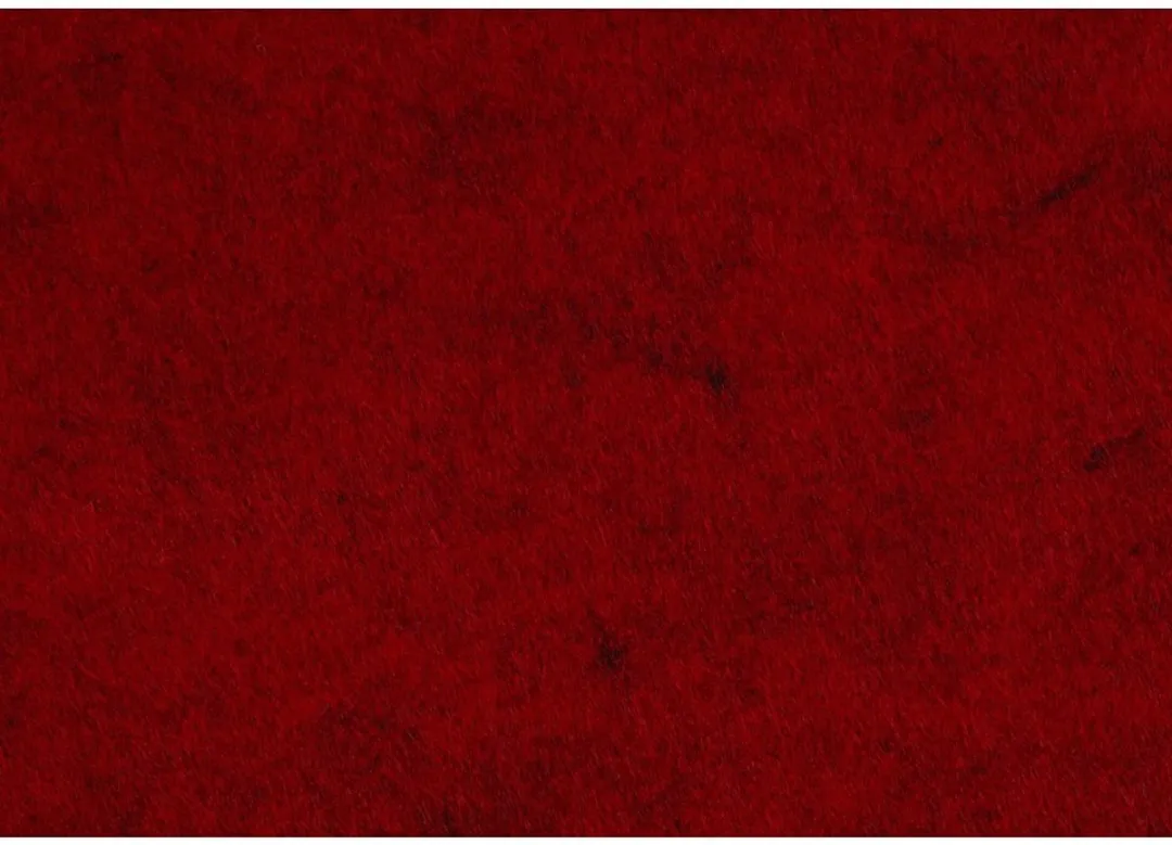Creativ Company Hobbyvilt A4 Gemelleerd - Rood - 10 Stuks