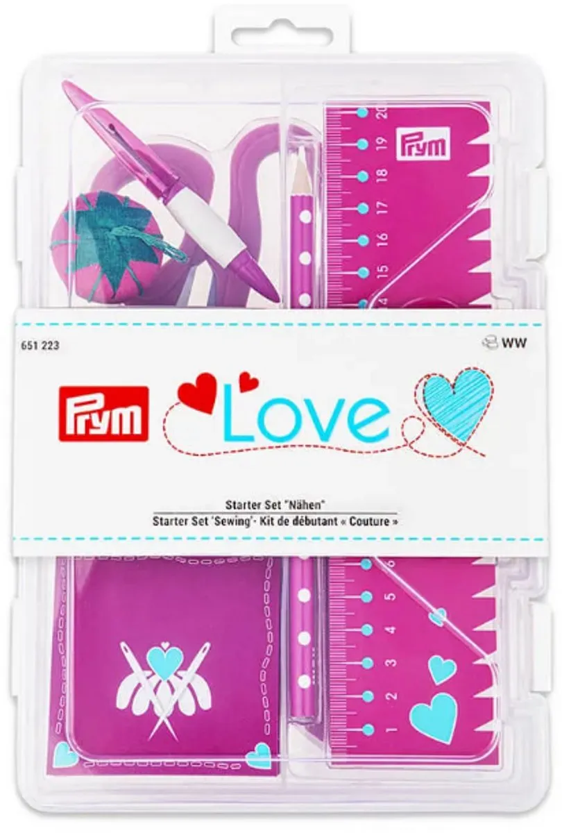 Prym Love Starter Set Naaibox Roze