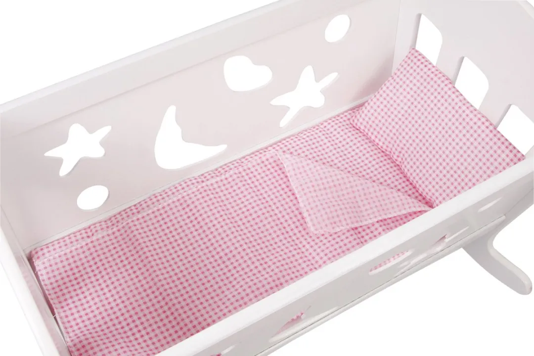 Small foot Houten Poppenwieg 2852 - Wit