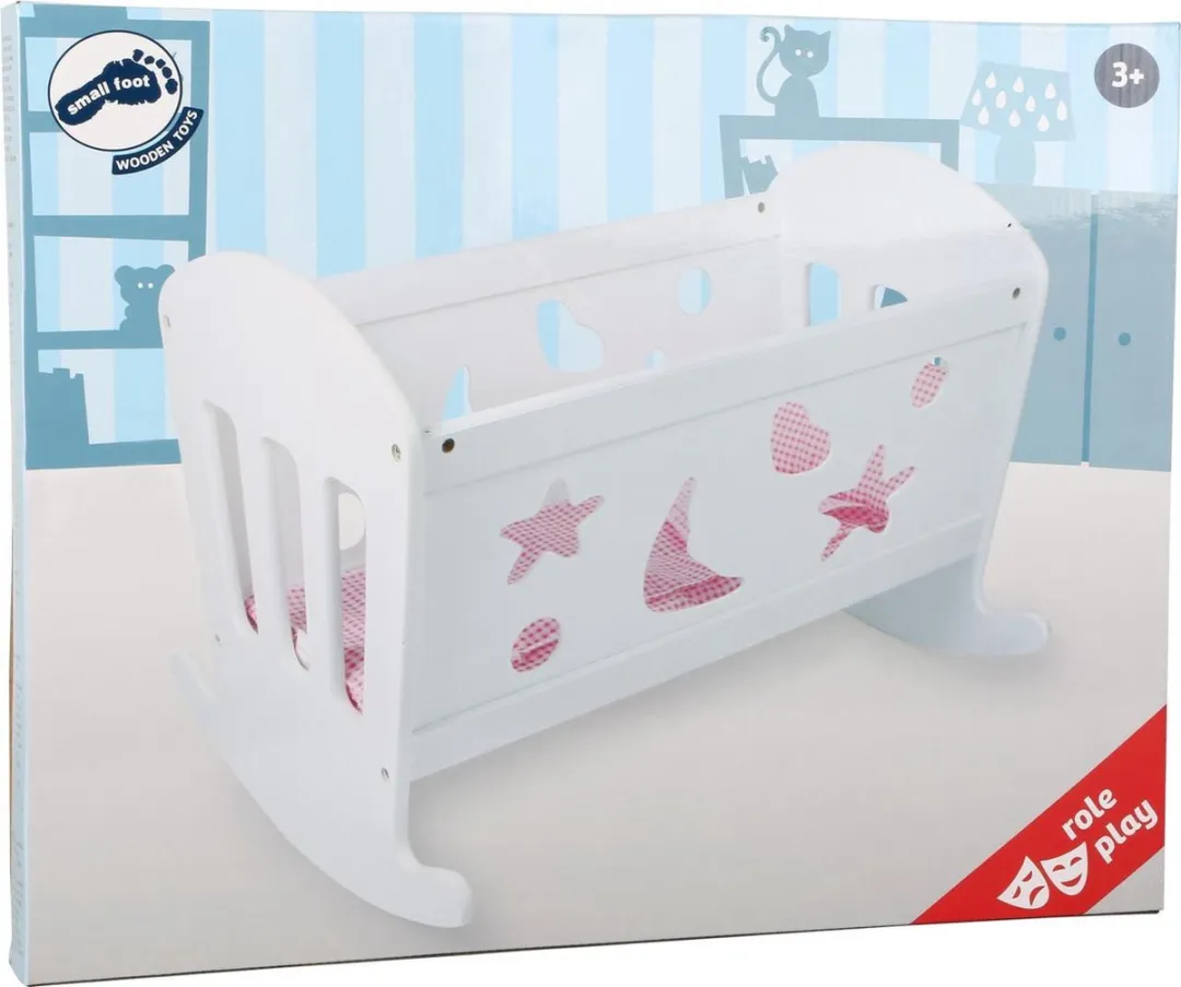 Small foot Houten Poppenwieg 2852 - Wit