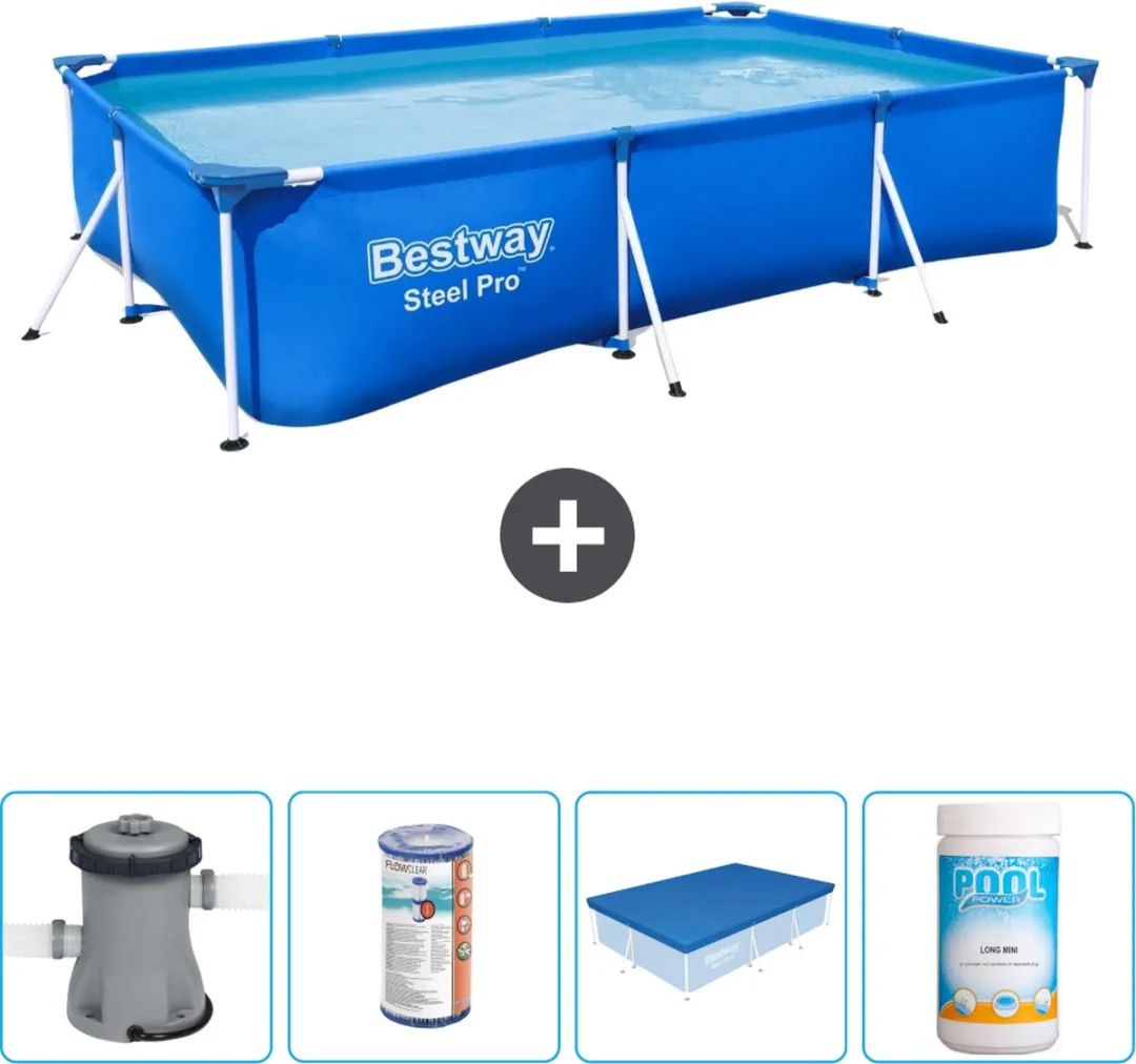 Bestway Steel Pro Zwembad 300x201x66cm