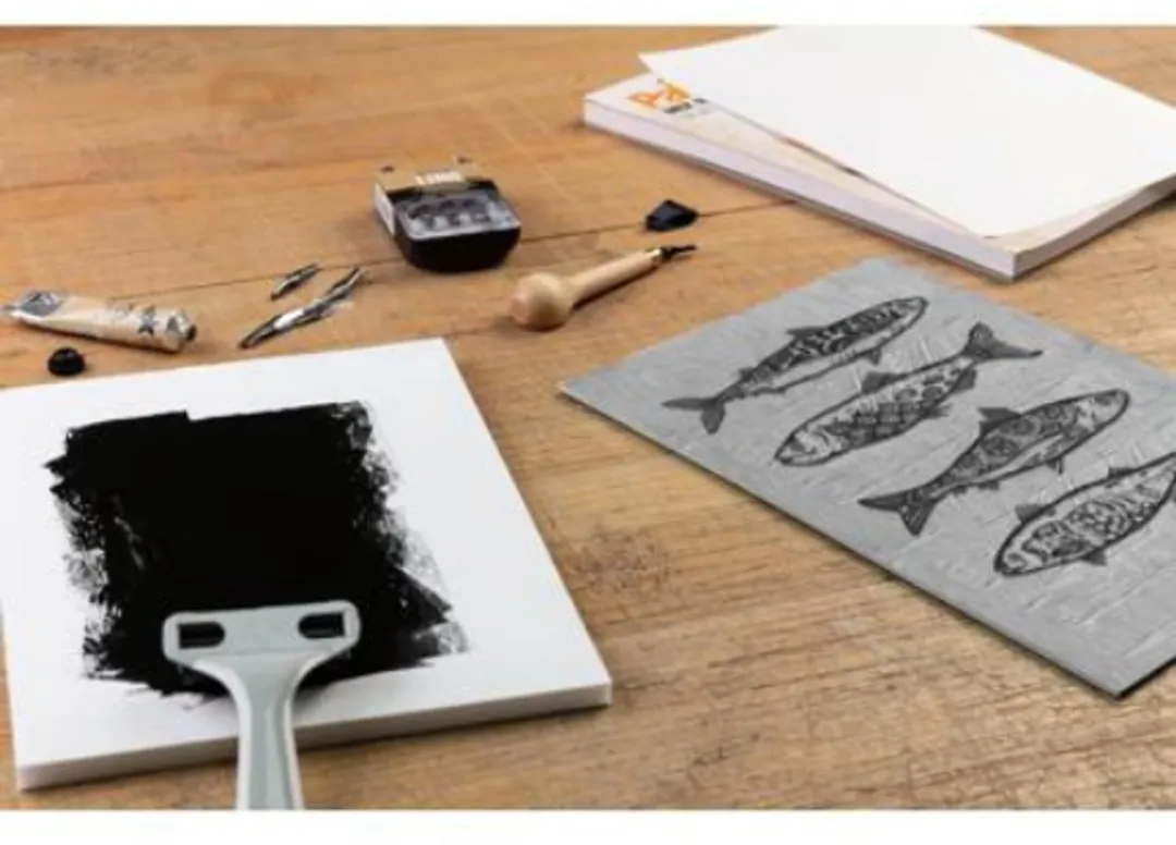 Clairefontaine Lino Inktroller - Grijs