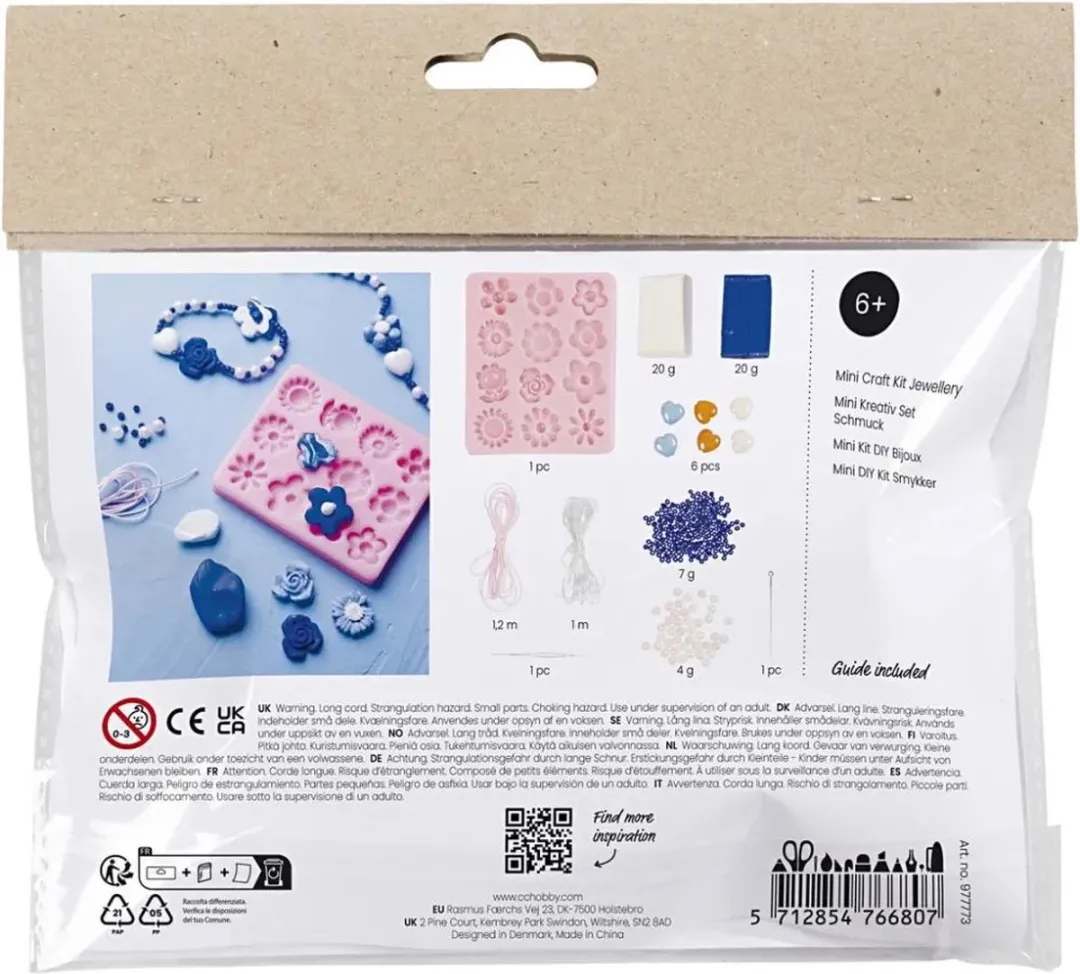 Creativ Company Mini Hobbyset Sieraden Bloemen Multicolor