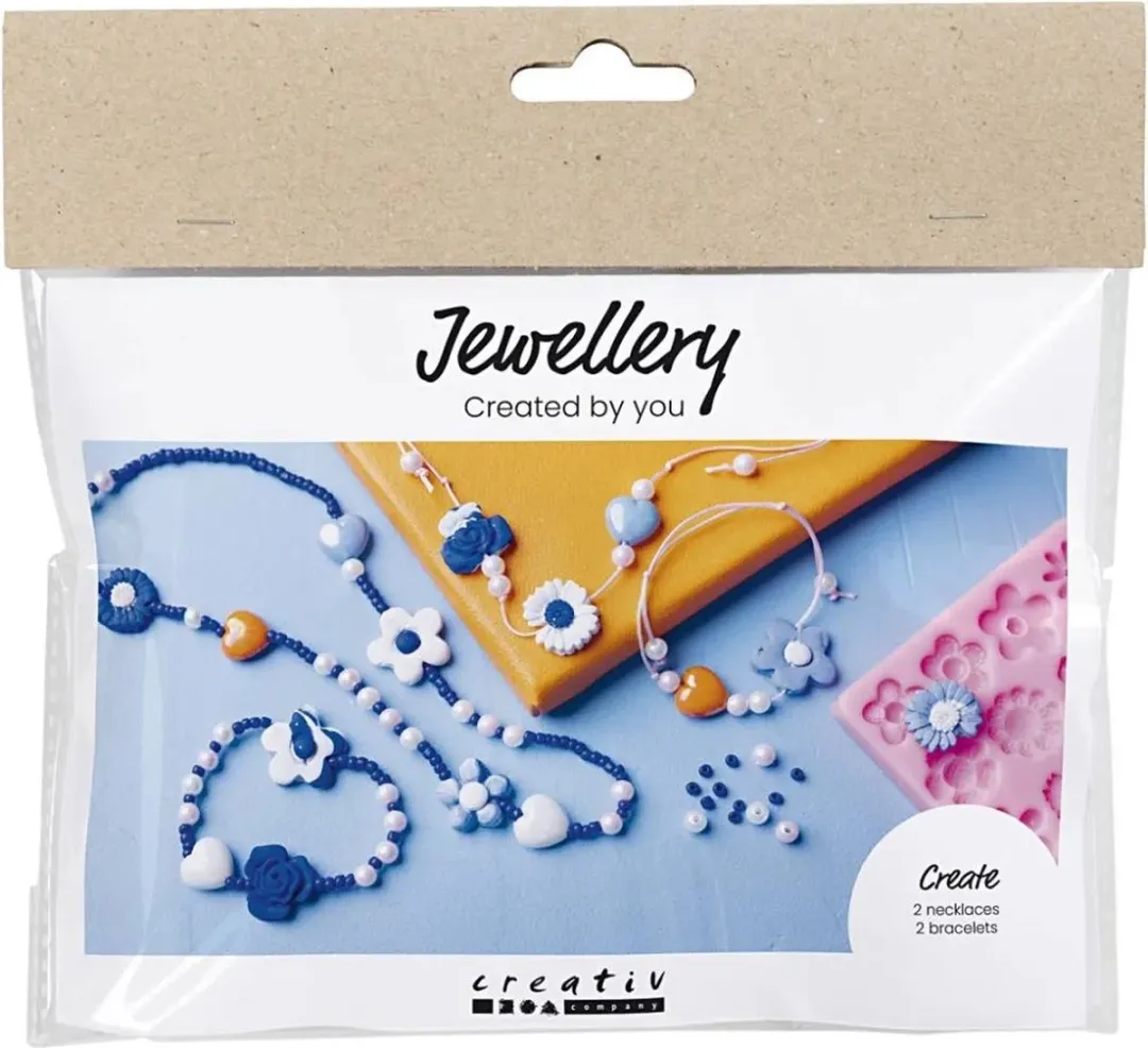 Creativ Company Mini Hobbyset Sieraden Bloemen Multicolor