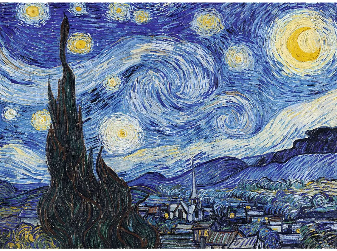 Trefl The Starry Night Vincent van Gogh Puzzel 200 XXL Stukjes