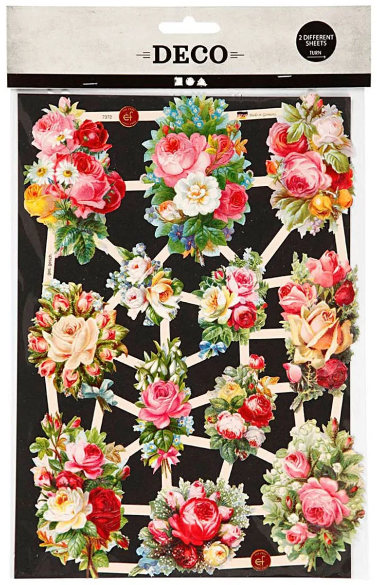 Creativ Company Vintage Plaatjes Lente Bloemen
