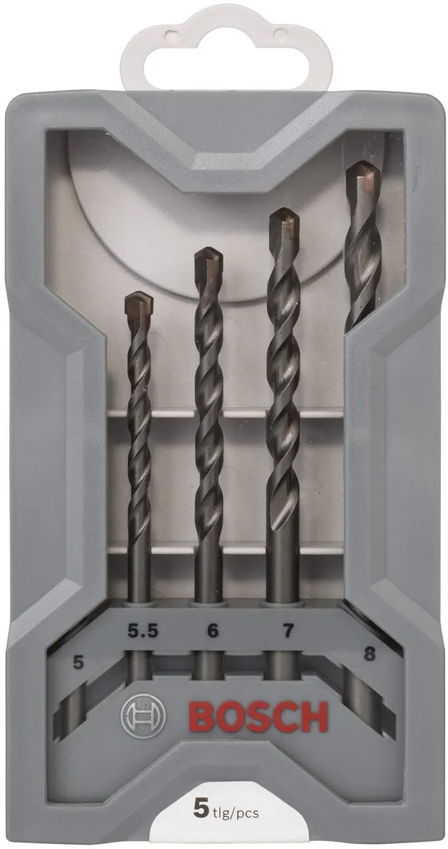 Bosch 5D Betonboor Set Cyl-3 - 5 Stuks