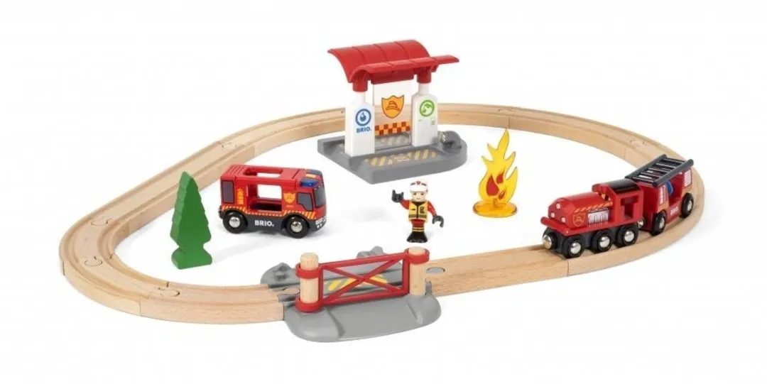 BRIO Treinset Brandweer 33815