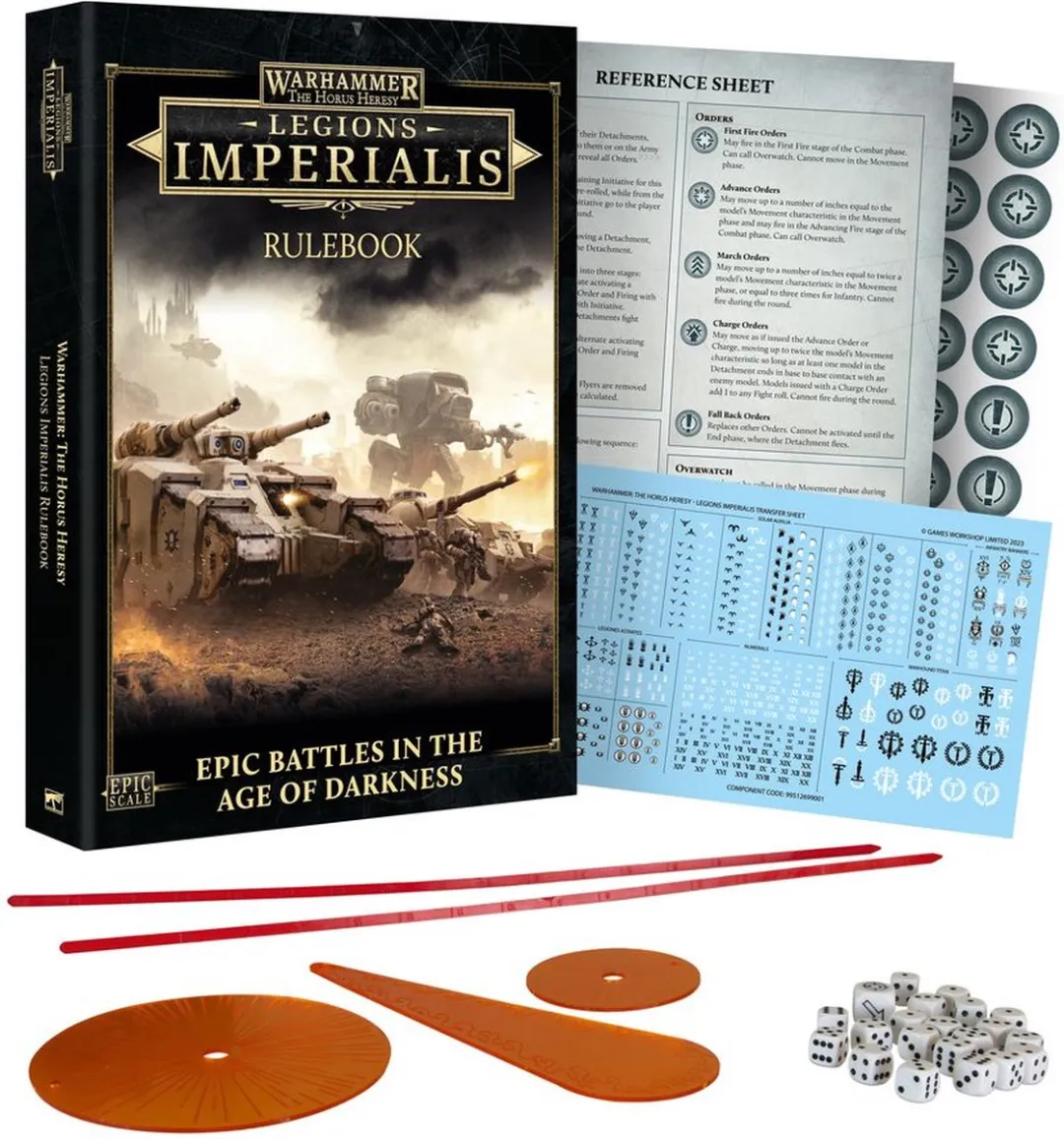Games Workshop Legion Imperialis Horus Heresy Starter Set - 223 Onderdelen