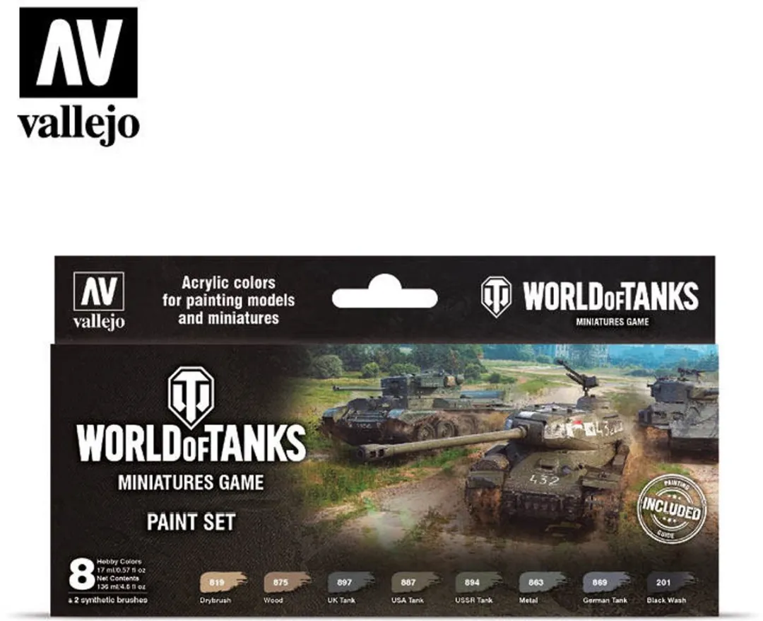 Vallejo 70245 World of Tanks Acrylverfset