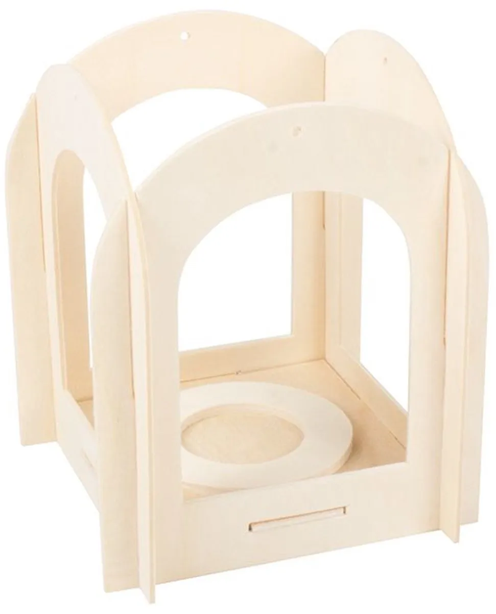 Beleduc Houten Lantaarn Bouwset - Multicolor