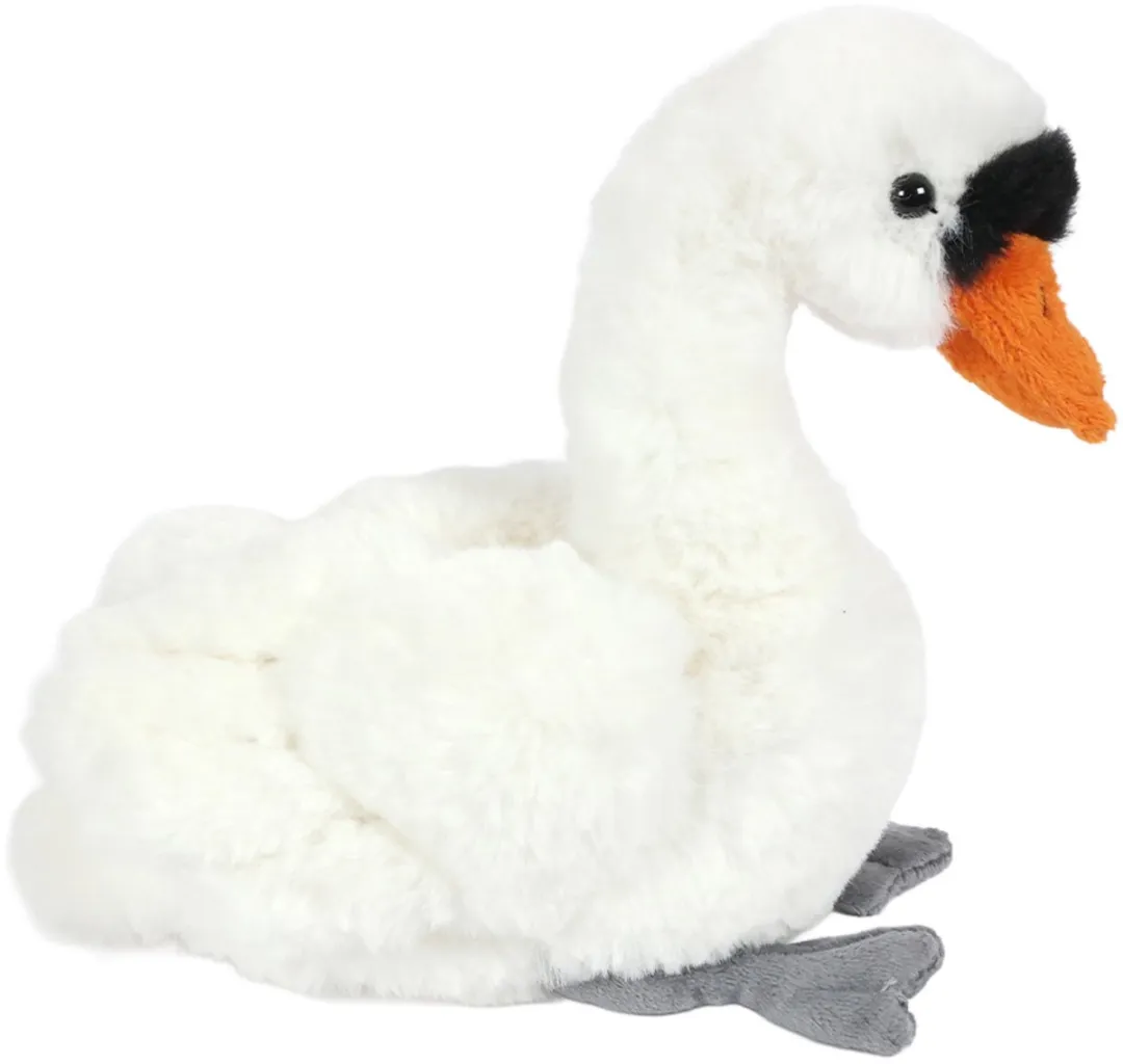 PIA Soft Toys Pluche Zwaan - 20cm - Wit