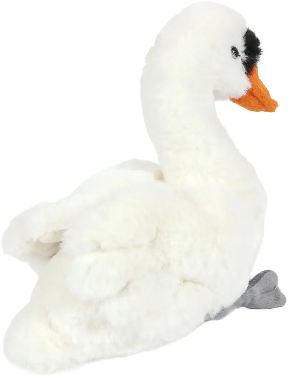 PIA Soft Toys Pluche Zwaan - 20cm - Wit
