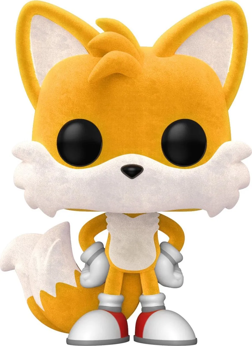 Funko Pop! Sonic the Hedgehog Tails Flocked #641