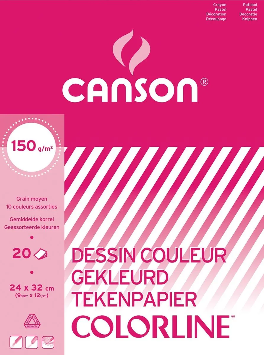 Canson Tekenblok A3 150g/m²