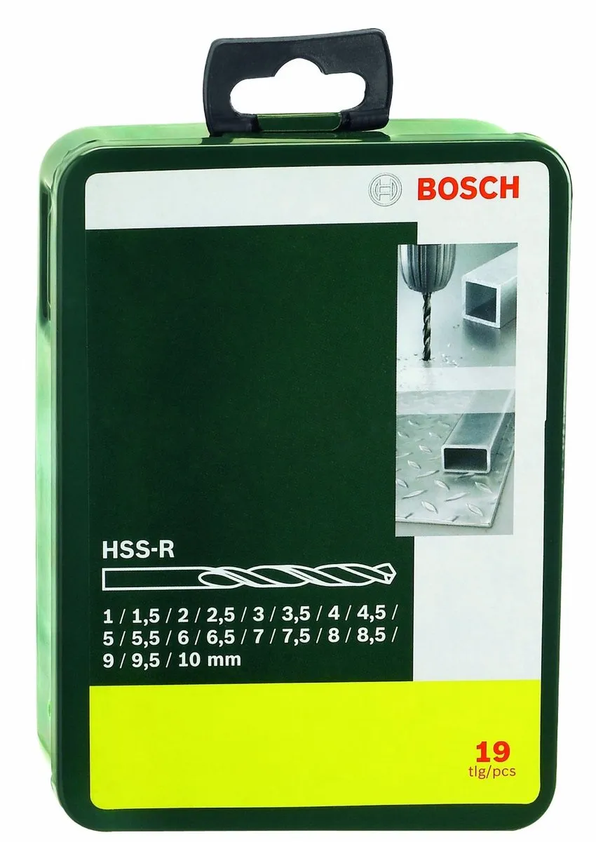 Bosch HSS-R Metaalboren Set 19-delig