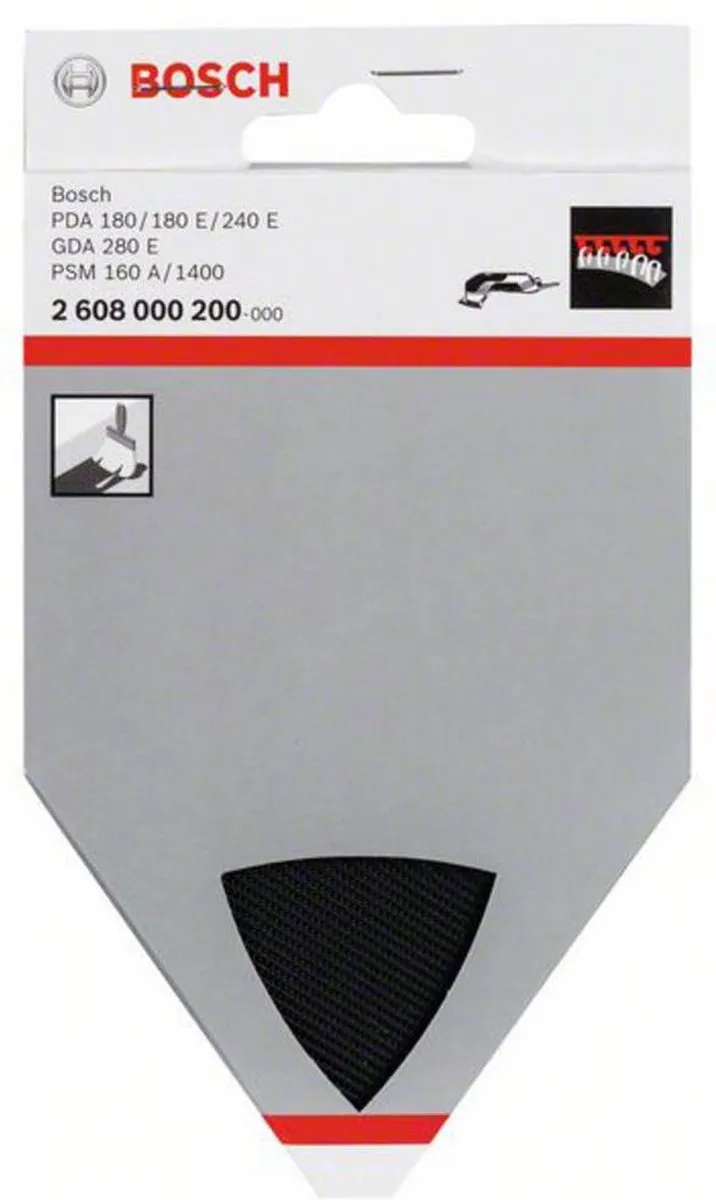 Bosch Lamellenvoorzetstuk 185x93mm - 2608000200