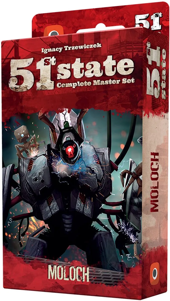 Portal Games 51st State Master Set Moloch