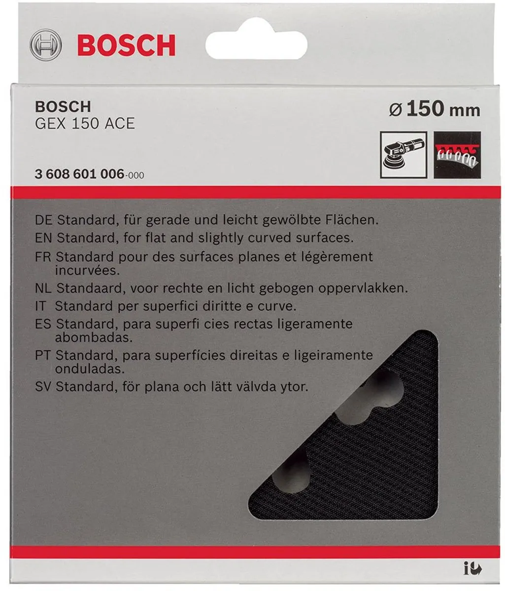 Bosch Schuurplateau 150mm - 3608601006