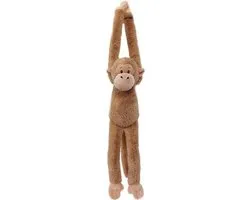 PIA Soft Toys Hang Aap - 69cm - Licht bruin