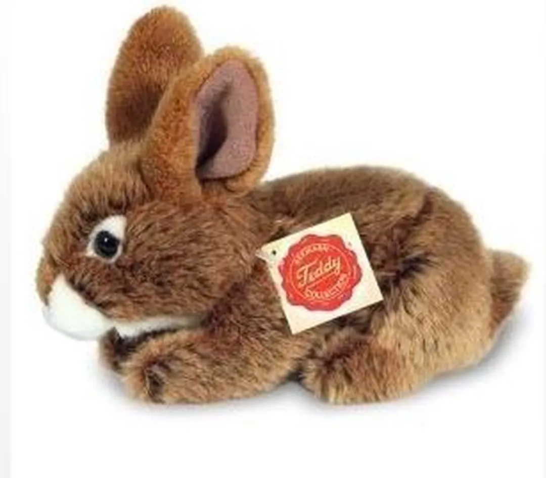 Hermann Teddy Knuffel Haas - Bruin/Wit