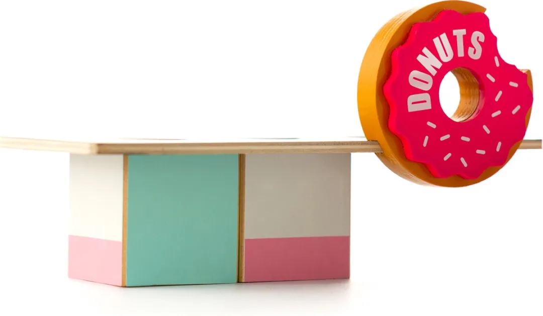 Candylab Toys Stack Food Shack Donut - Multicolor