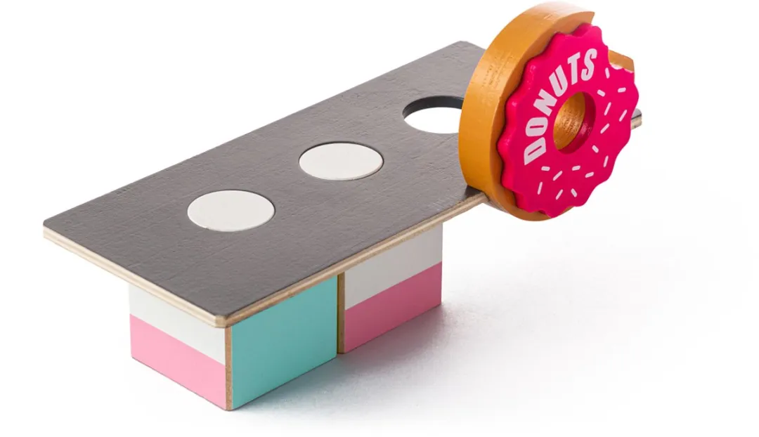 Candylab Toys Stack Food Shack Donut - Multicolor