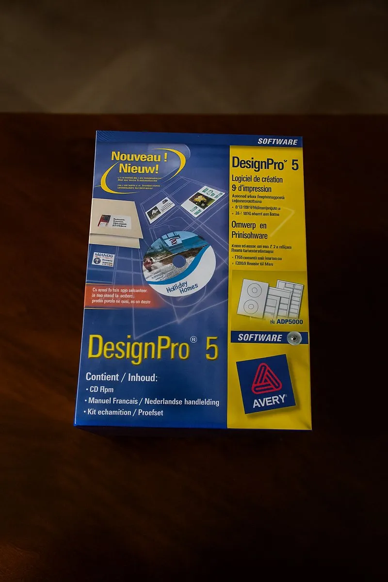 Avery DesignPro 5 Ontwerpsoftware - Multi