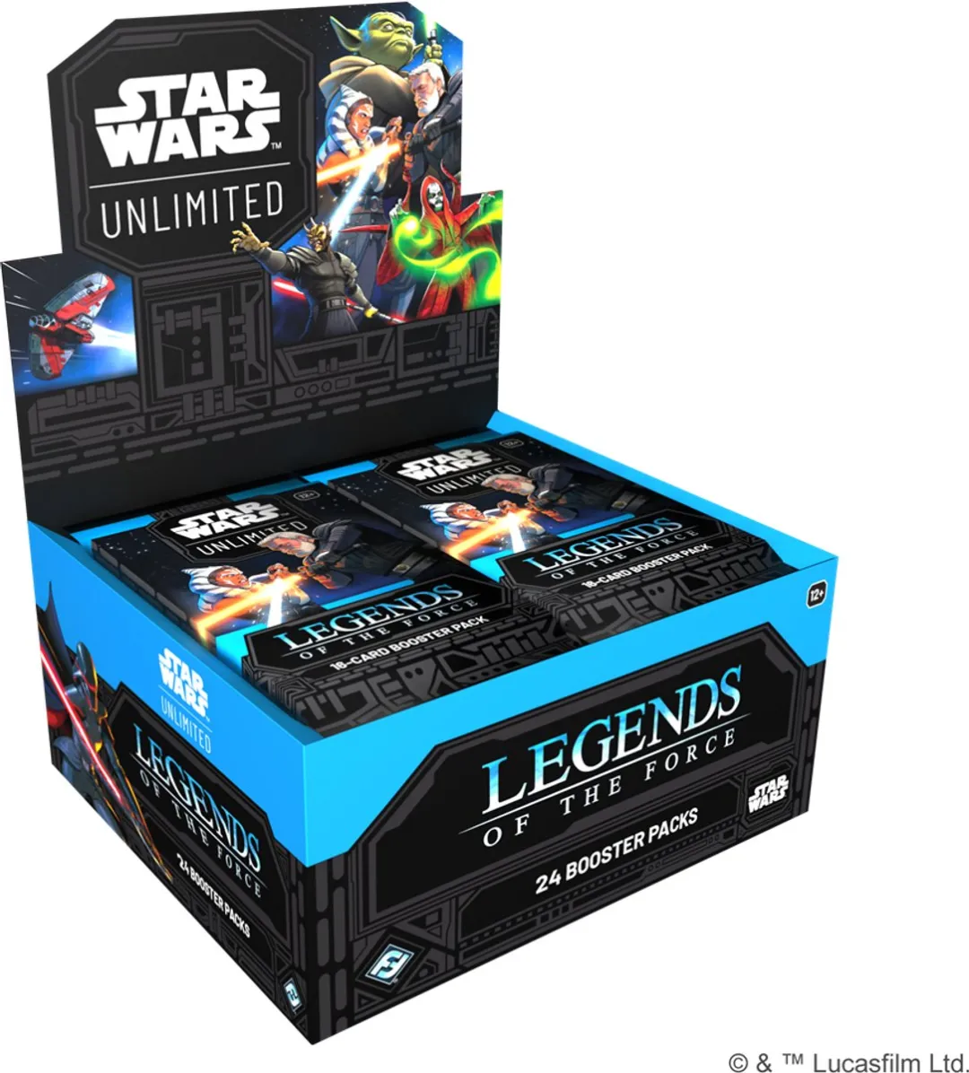 Fantasy Flight Games Star Wars Unlimited Legends of the Force Booster Box