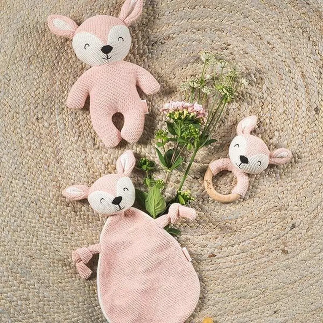 Jollein Knuffel Deer - Roze