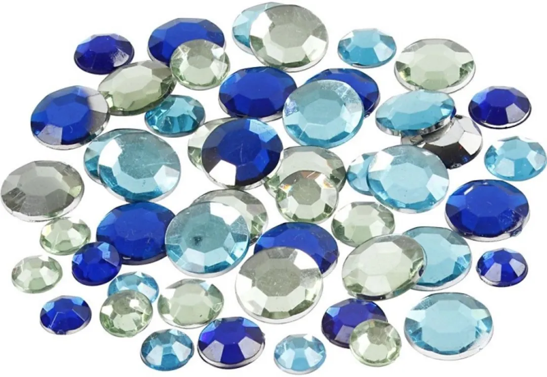 Creativ Company Strasstenen Blauwe Harmonie 6-12mm