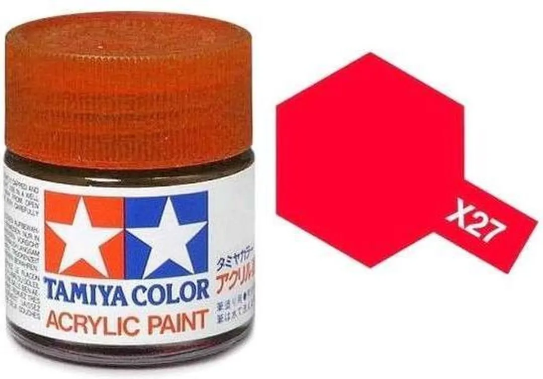 Tamiya X-27 Red Acrylverf Gloss