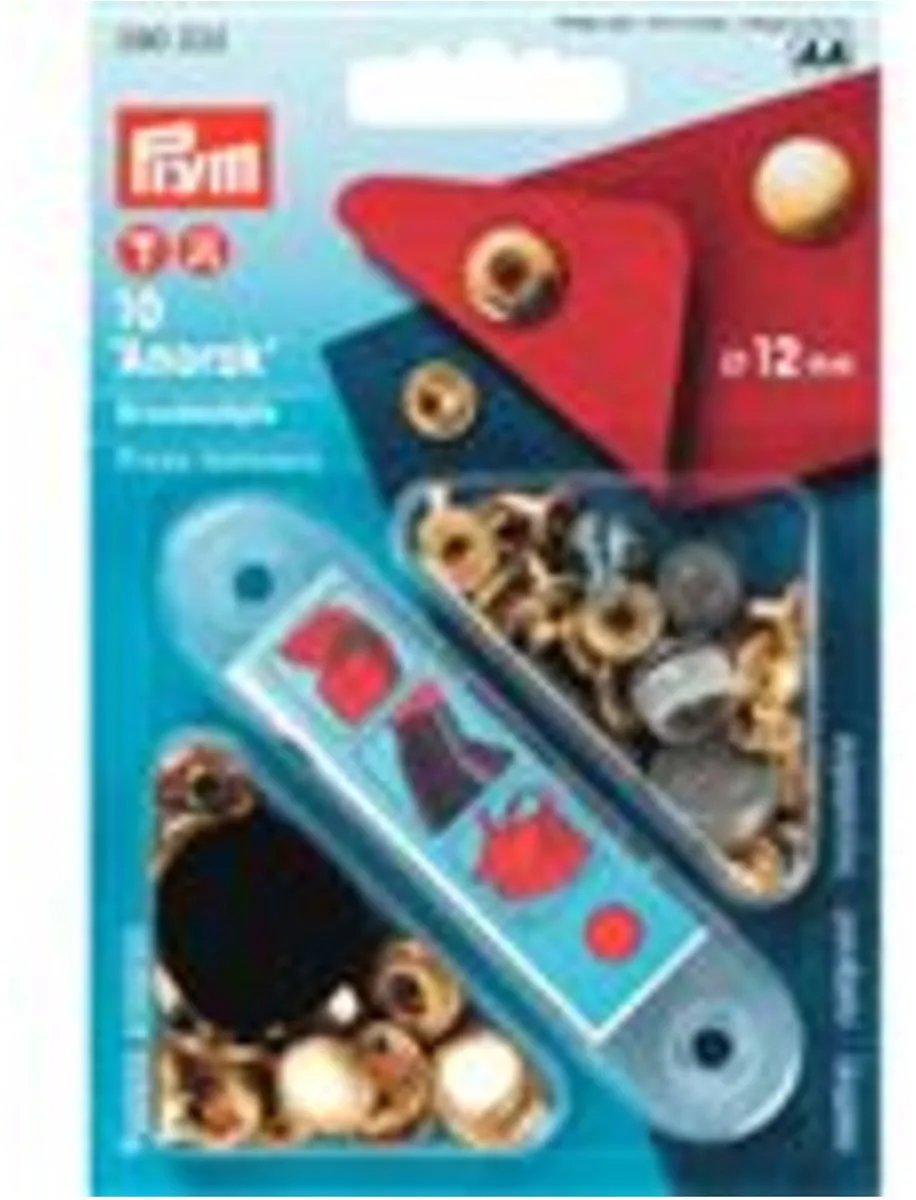 Prym Naaivrijdrukknopen Anorak 12mm
