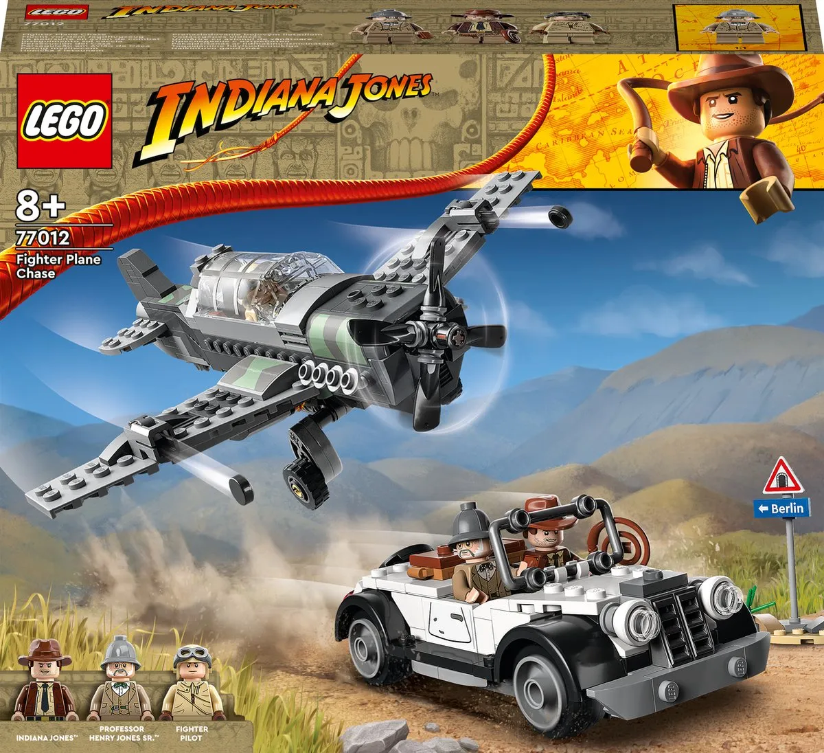 LEGO Indiana Jones Gevechtsvliegtuig 77012