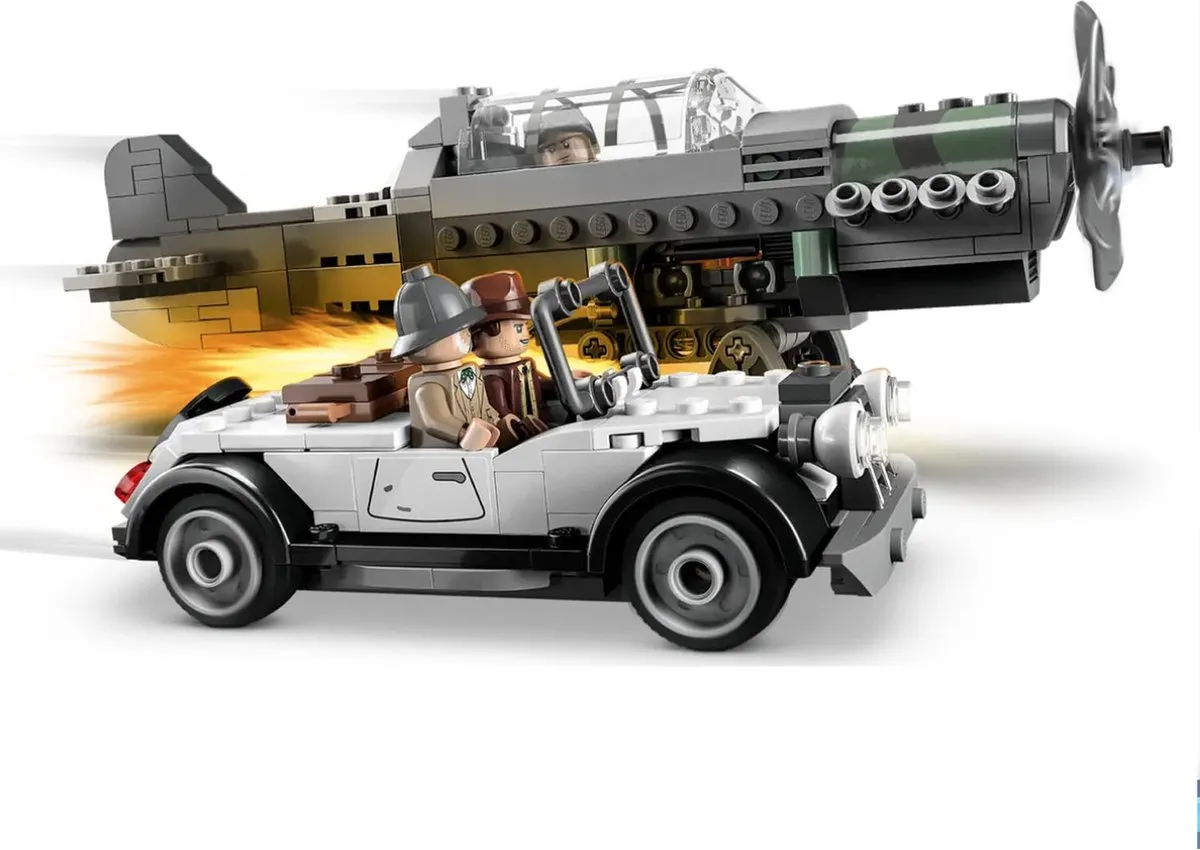LEGO Indiana Jones Gevechtsvliegtuig 77012 - Meerkleurig