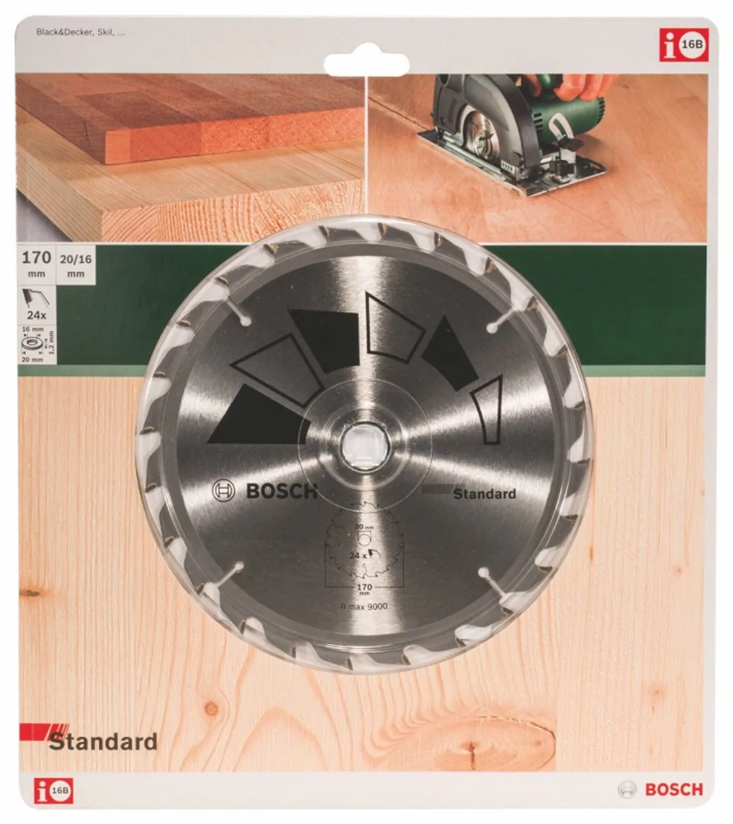 Bosch Professional Cirkelzaagblad Standard 170mm